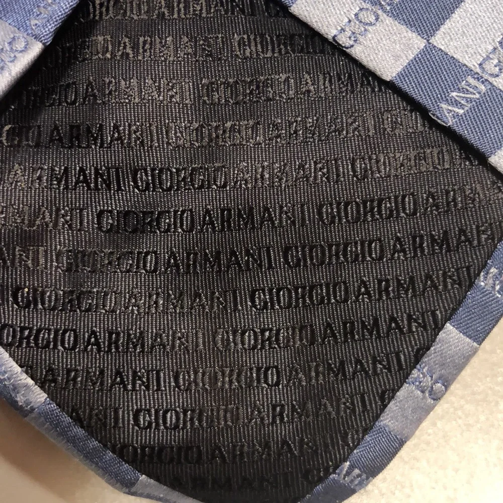 Giorgio Armani Tie/ Blue - Picture 5 of 10